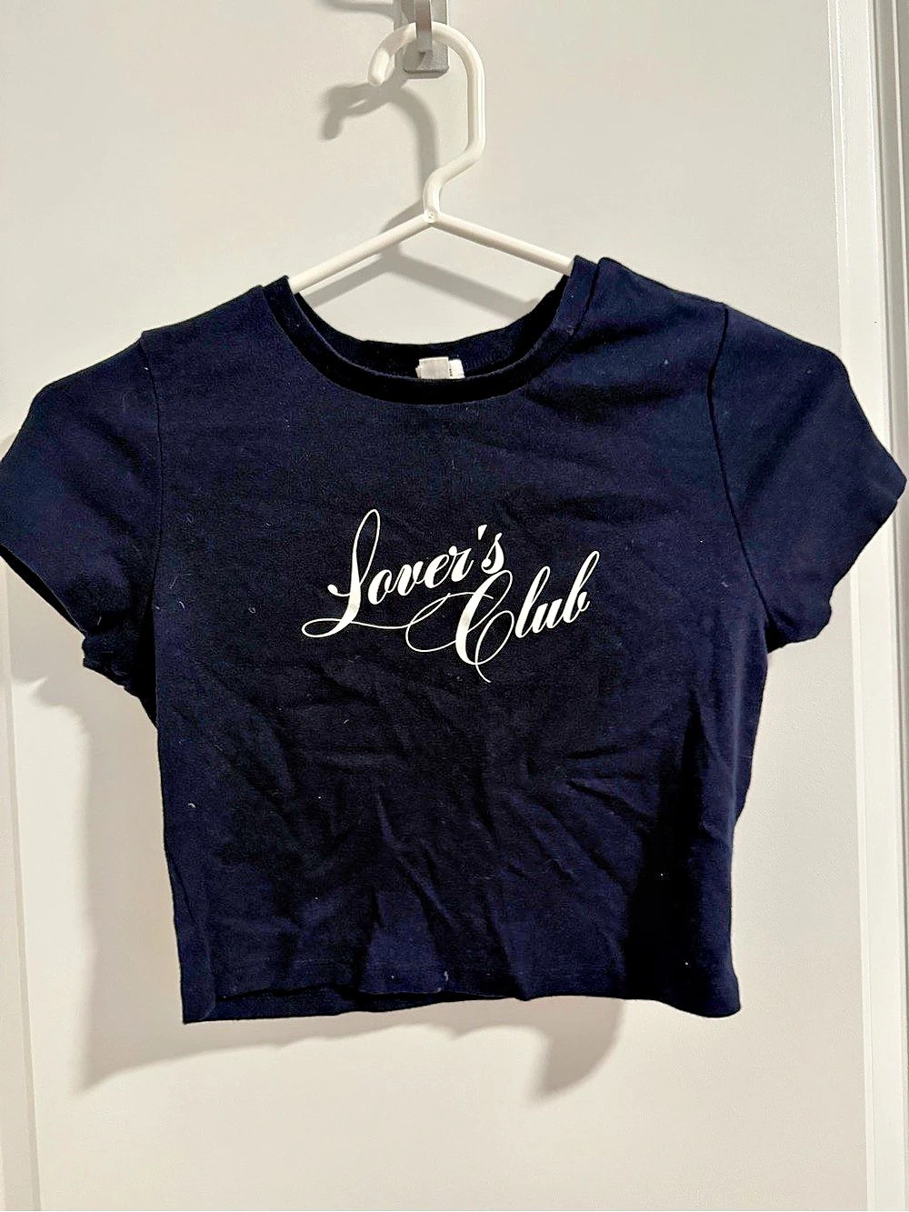 Garage Stormi Tee Women's Black Cropped Tee Size Medium